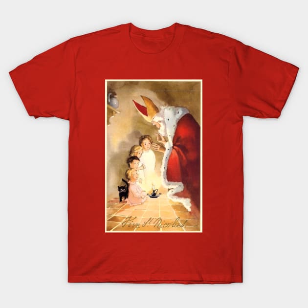 Patron Saint Nicholas T-Shirt by blackypaw